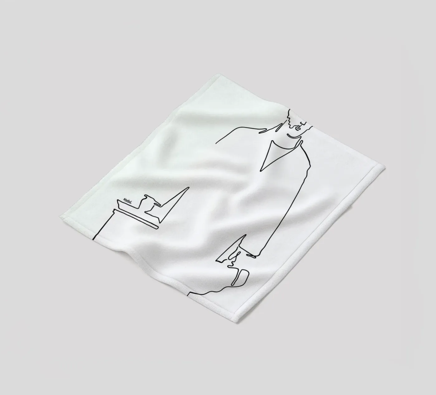 Leon fleece blanket by Ninhol