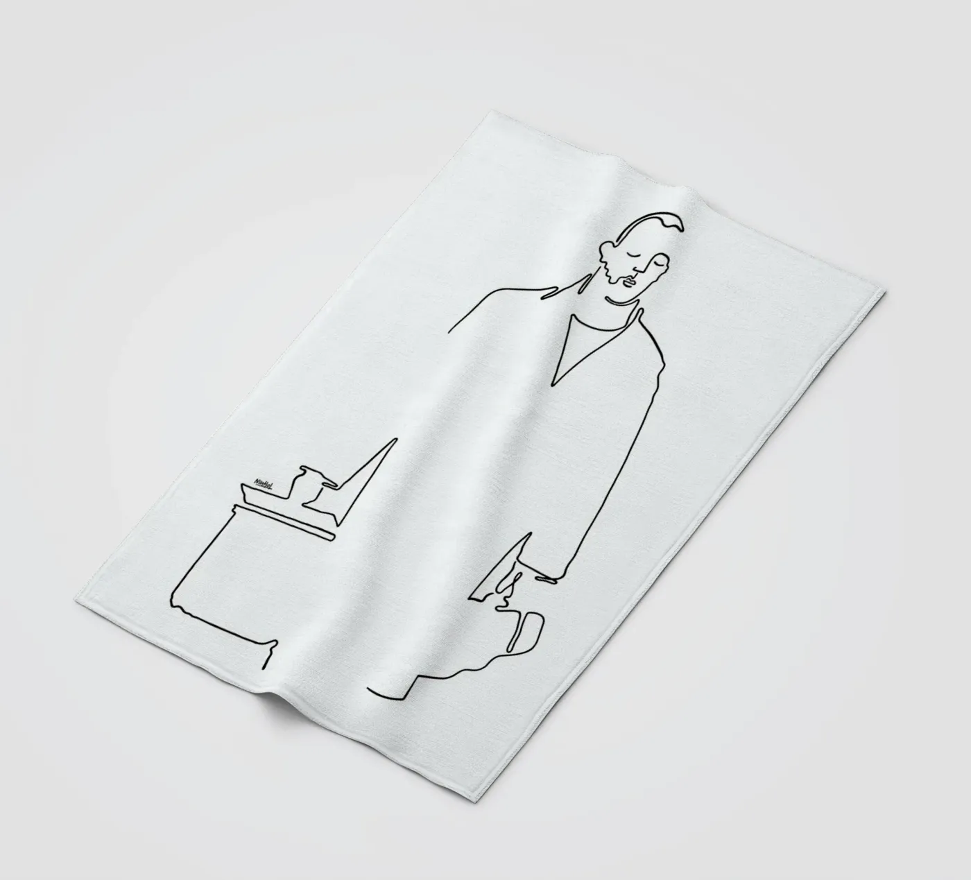 Leon fleece blanket by Ninhol