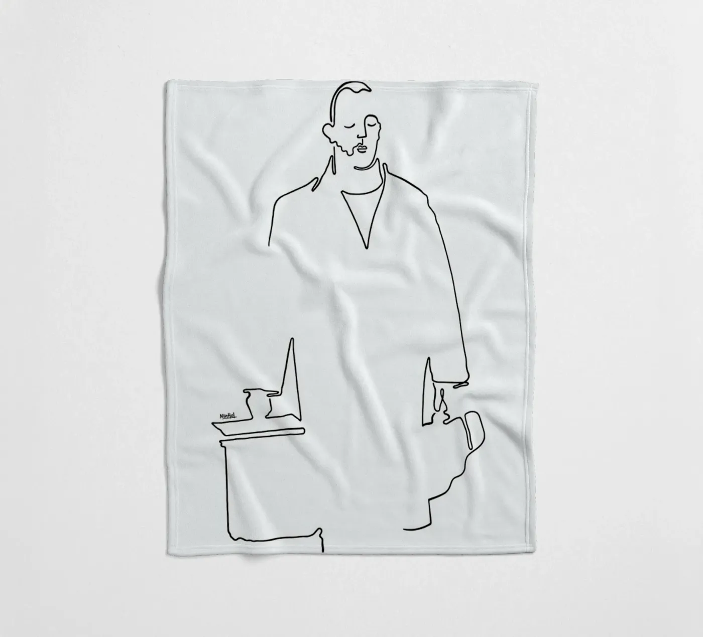 Leon fleece blanket by Ninhol