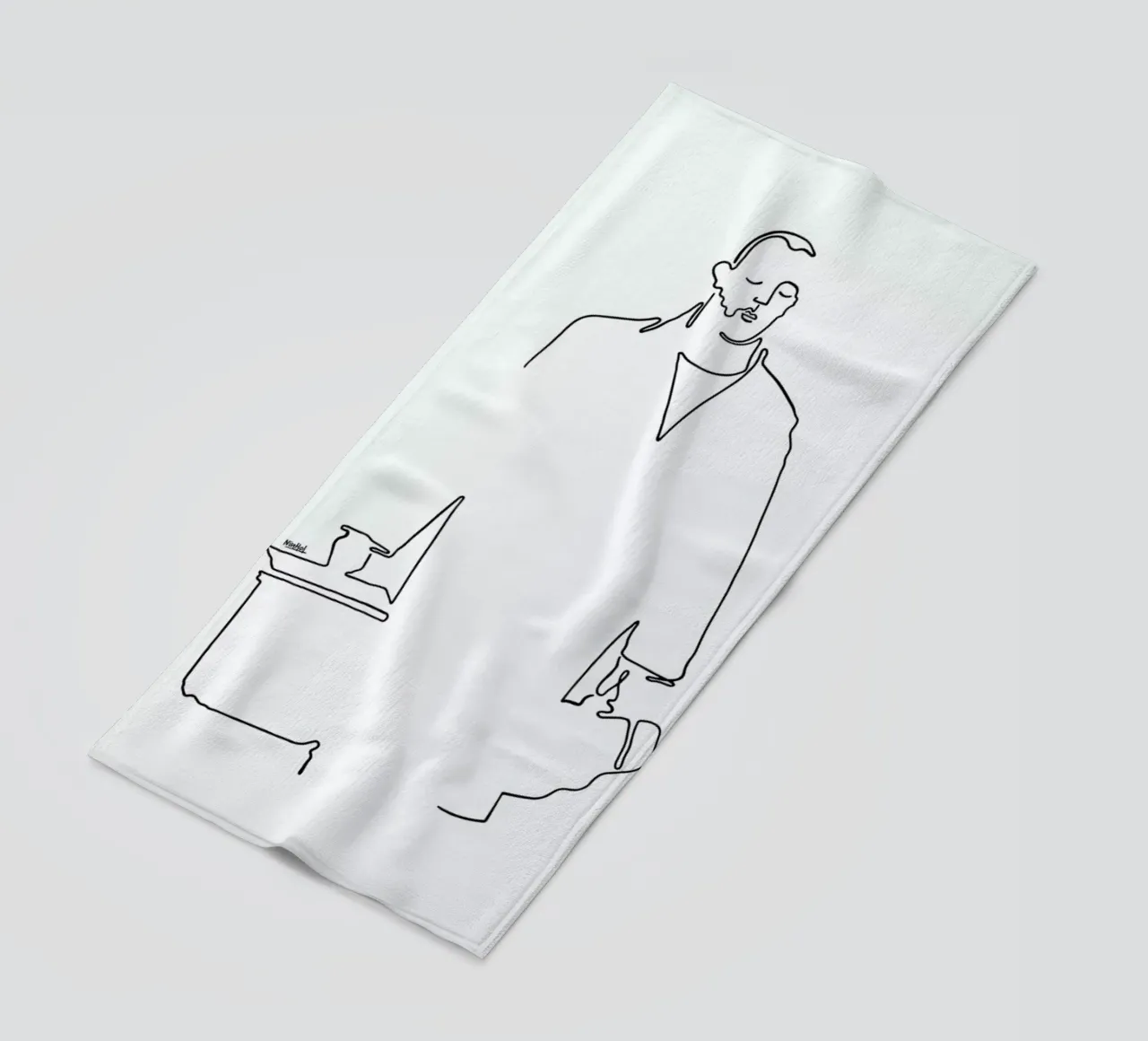 Leon beach towel by Ninhol