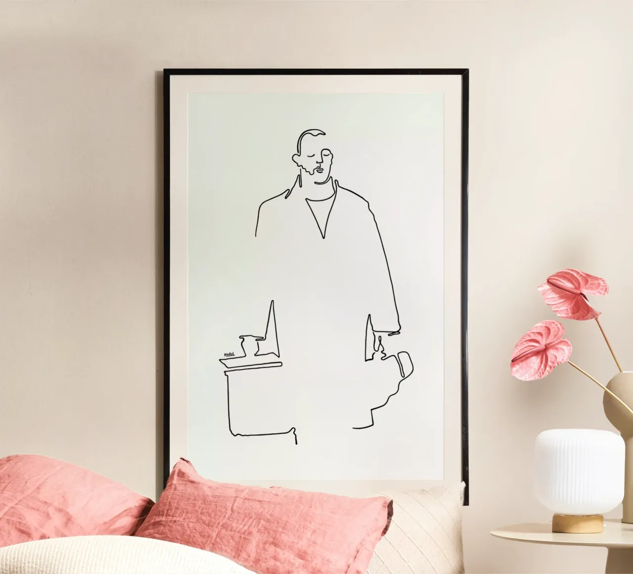 Leon poster van Ninhol