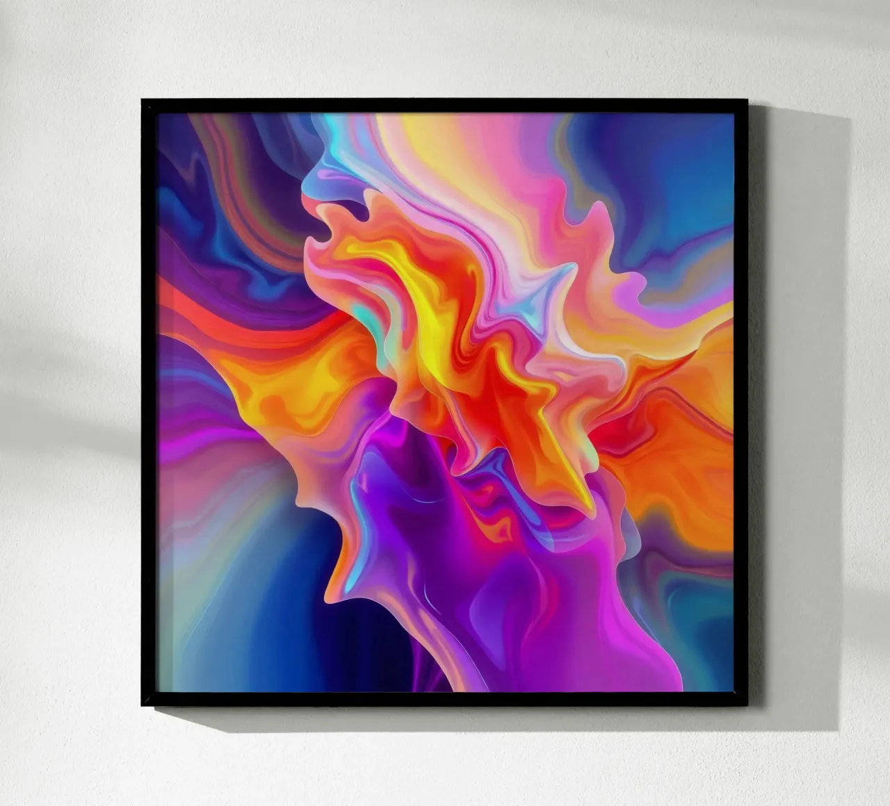 abstract art showcasing vivid swirls and flowing patterns hahnemühle by DesignDoodle