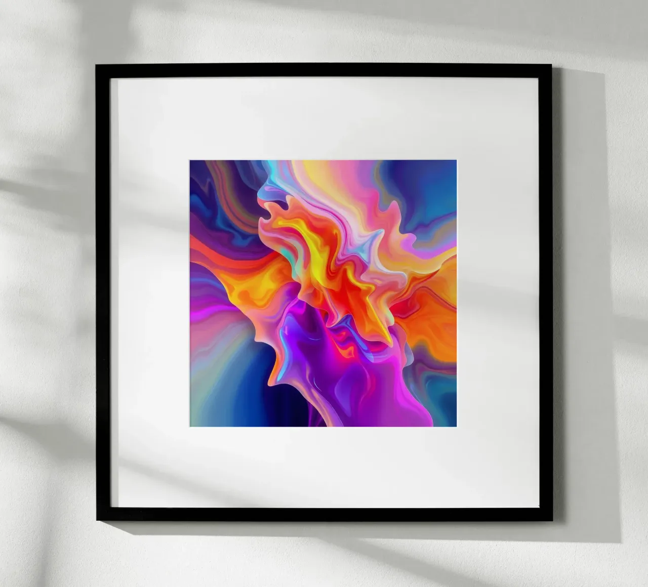 abstract art showcasing vivid swirls and flowing patterns hahnemühle by DesignDoodle