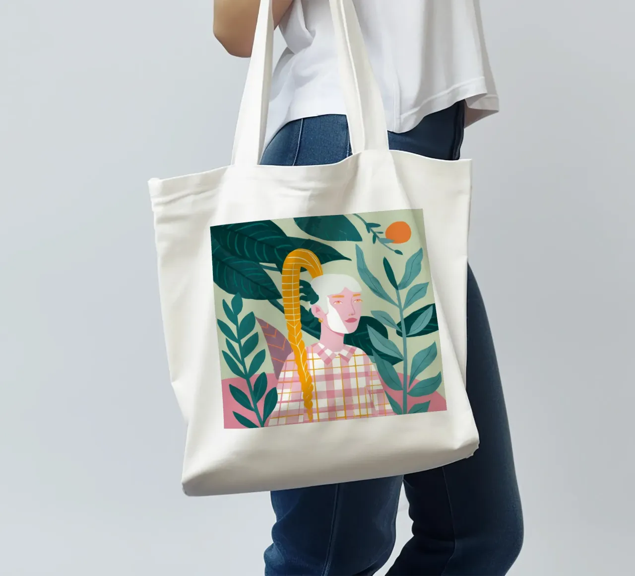 Sueño pastoral sereno tote bag de Twilight Muse