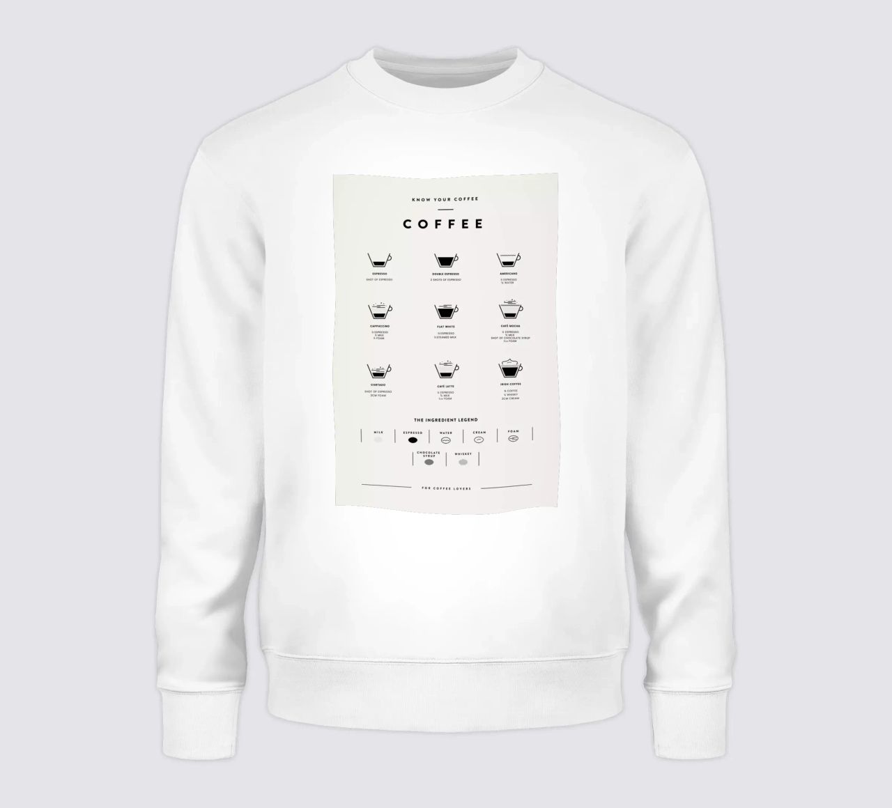 Coffee Chart 2 felpa da daylight design studio