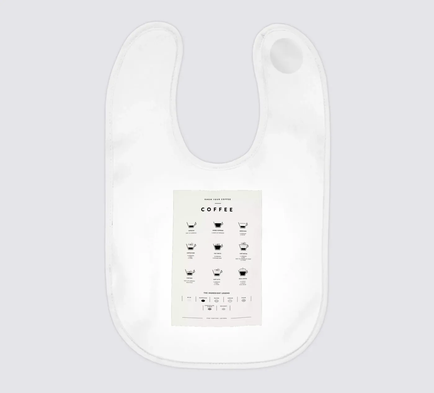 Coffee Chart 2 bavaglino da daylight design studio