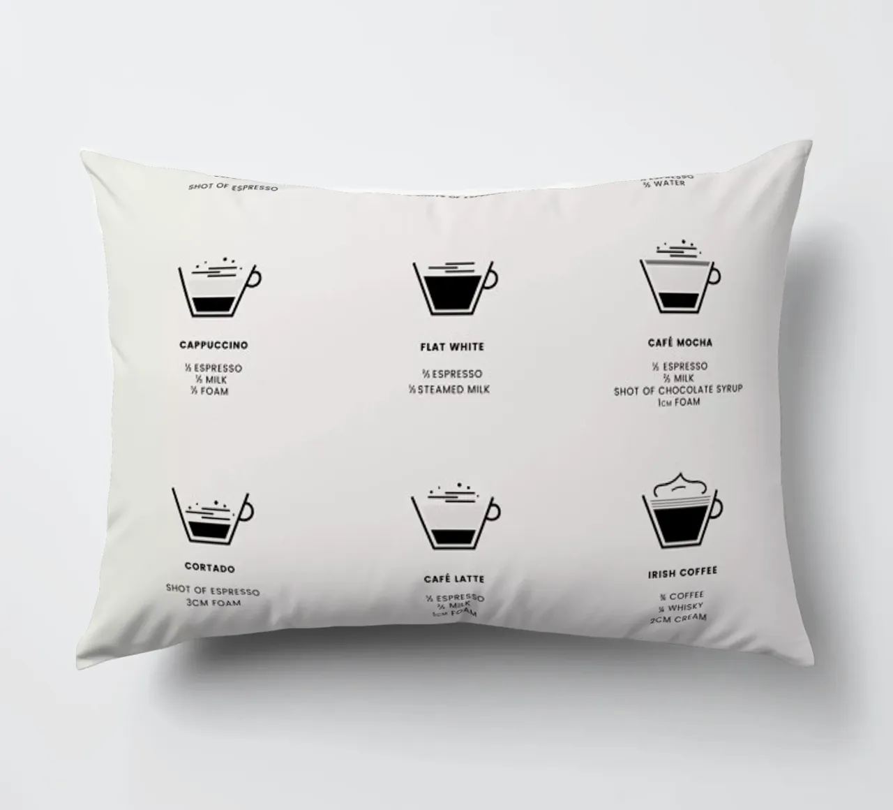 Coffee Chart 2 cuscino da daylight design studio