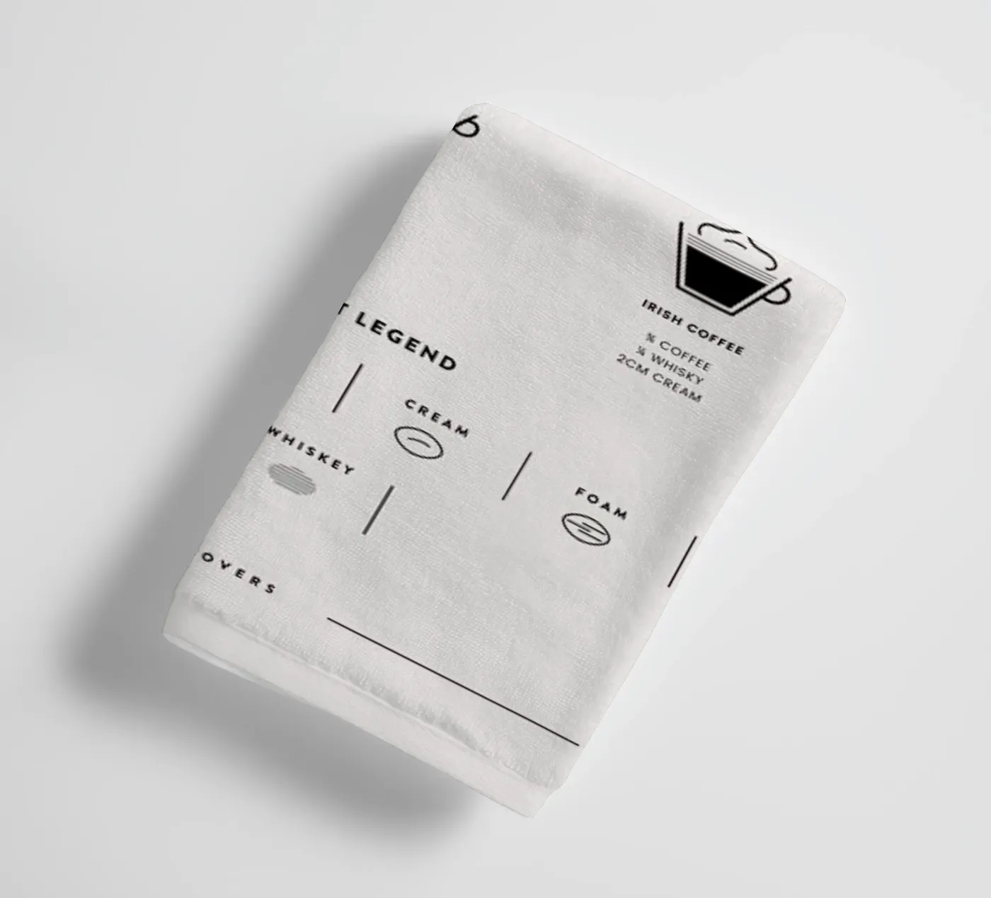 Coffee Chart 2 badhanddoek van daylight design studio