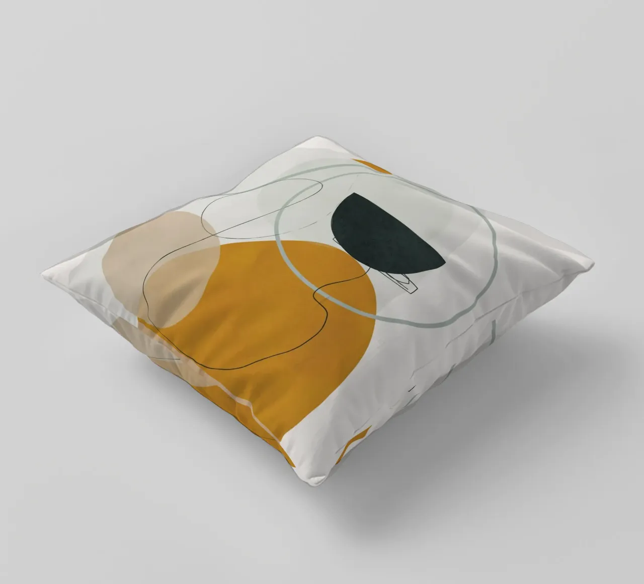 Abstract Shapes No.4 cuscino da cityart