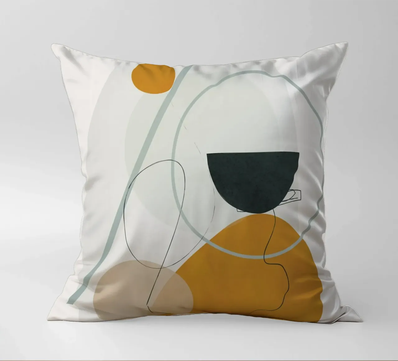 Abstract Shapes No.4 cuscino da cityart