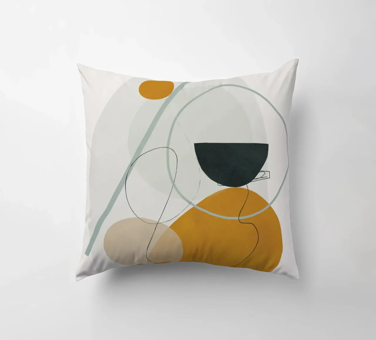 Abstract Shapes No.4 cuscino da cityart