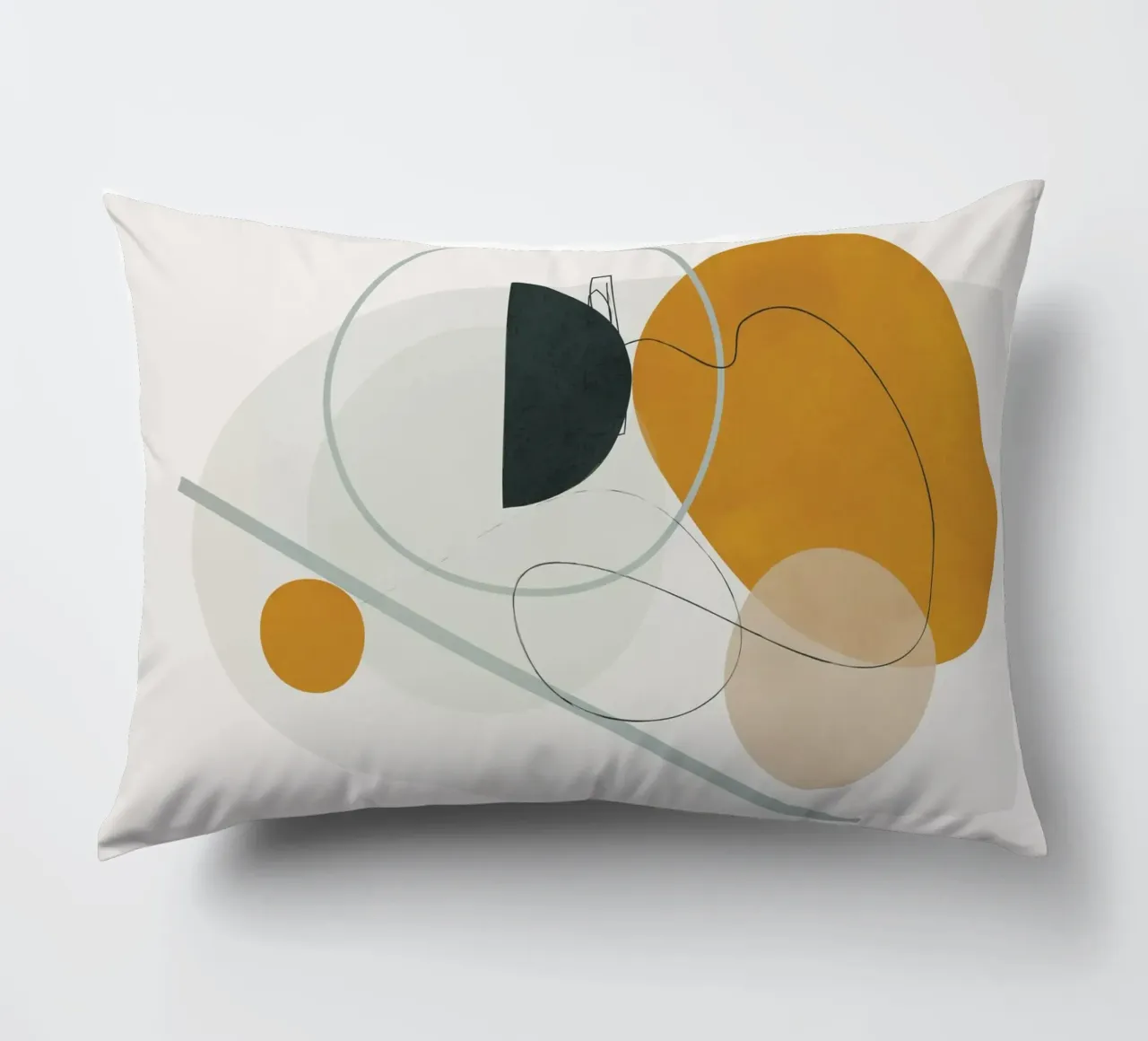 Abstract Shapes No.4 cuscino da cityart