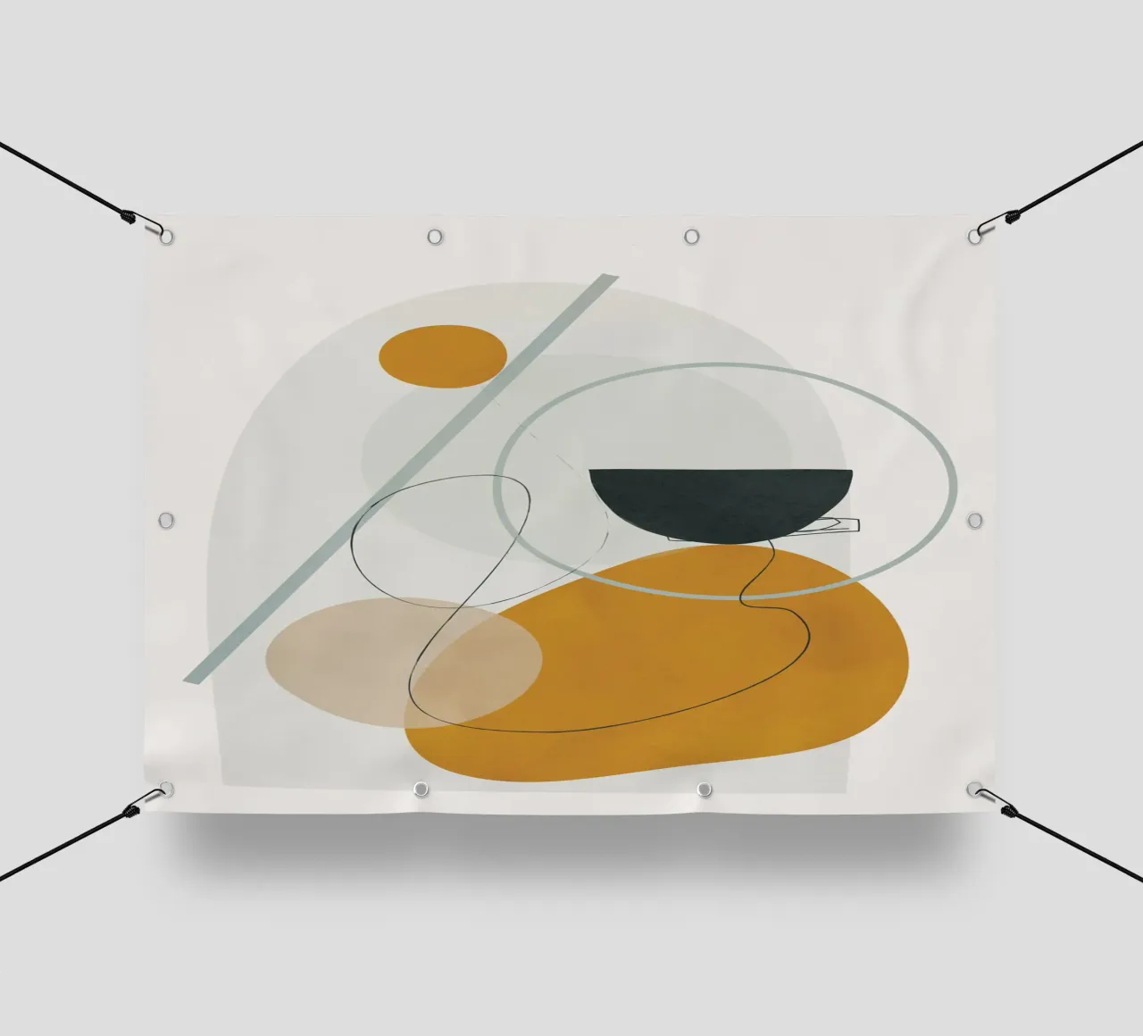 Abstract Shapes No.4 telo in pvc da cityart