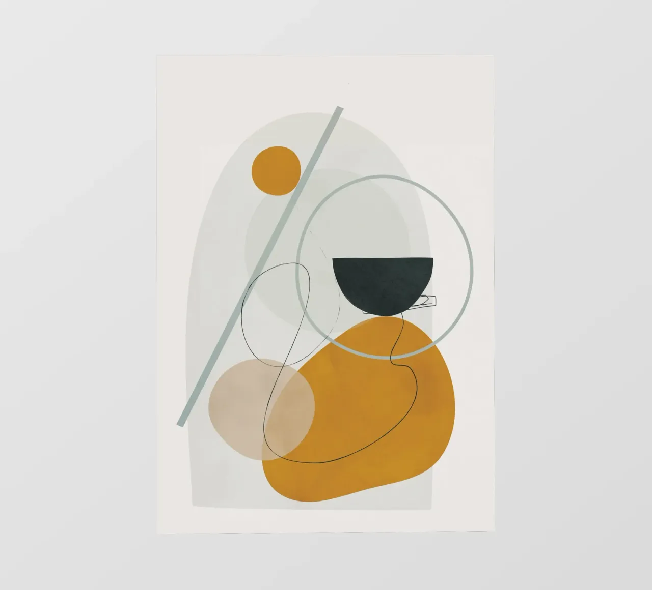 Abstract Shapes No.4 telo in pvc da cityart
