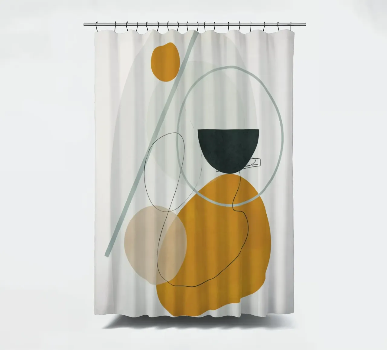 Abstract Shapes No.4 tenda da doccia da cityart