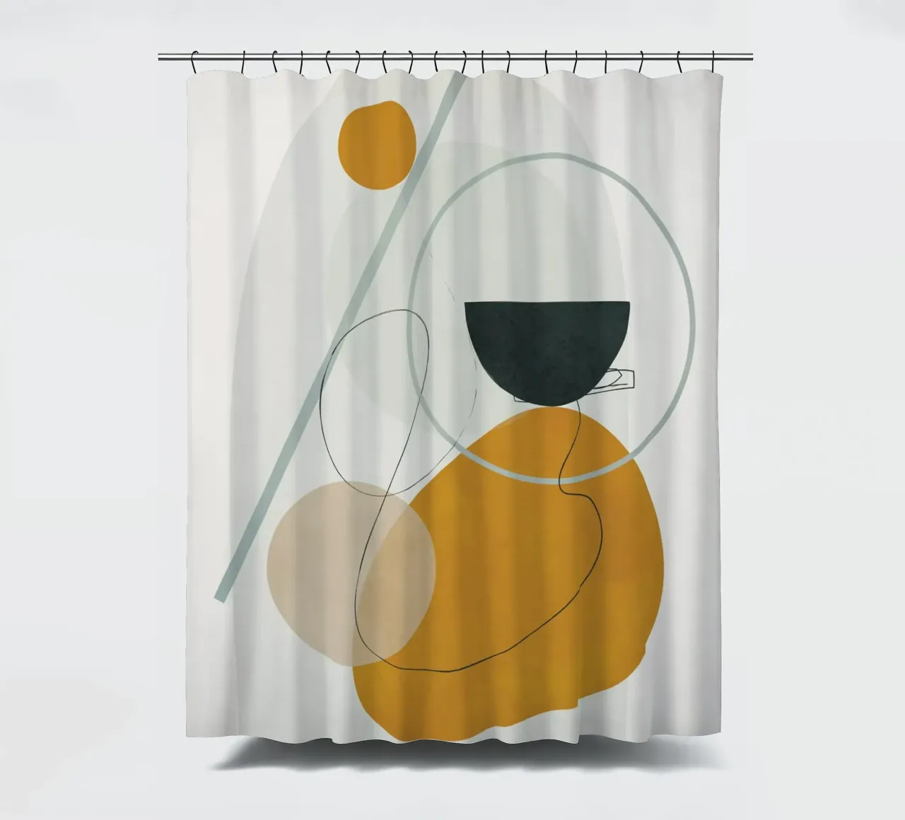 Abstract Shapes No.4 tenda da doccia da cityart