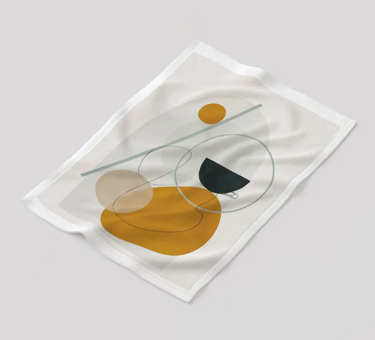 Abstract Shapes No.4 coperta in pile da cityart