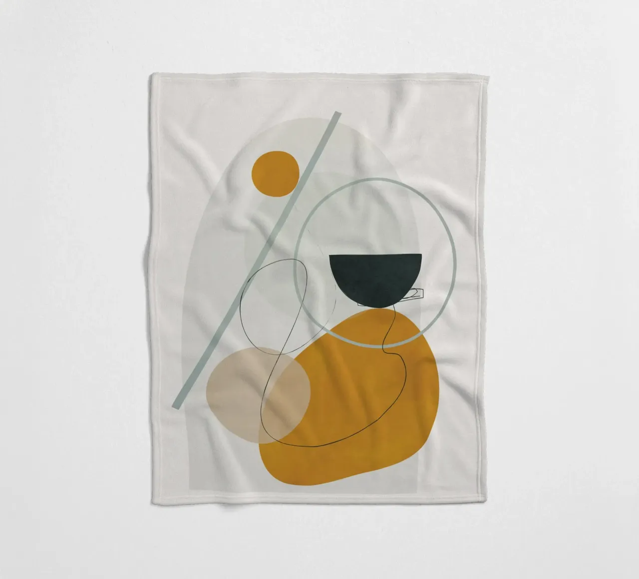 Abstract Shapes No.4 coperta in pile da cityart