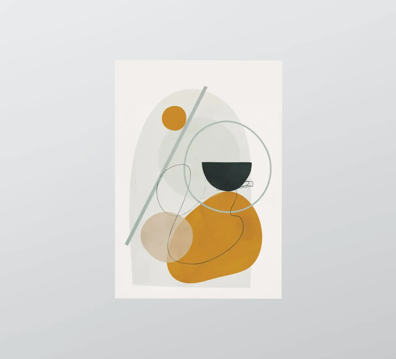 Abstract Shapes No.4 adesivo da cityart