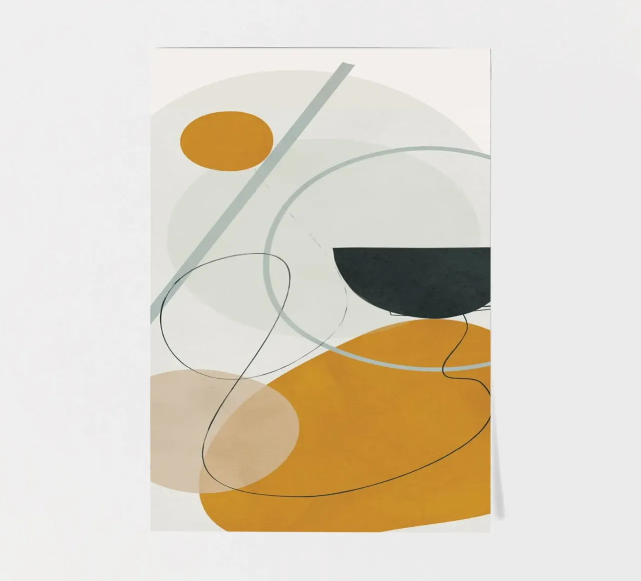 Abstract Shapes No.4 foglio adesivo da cityart