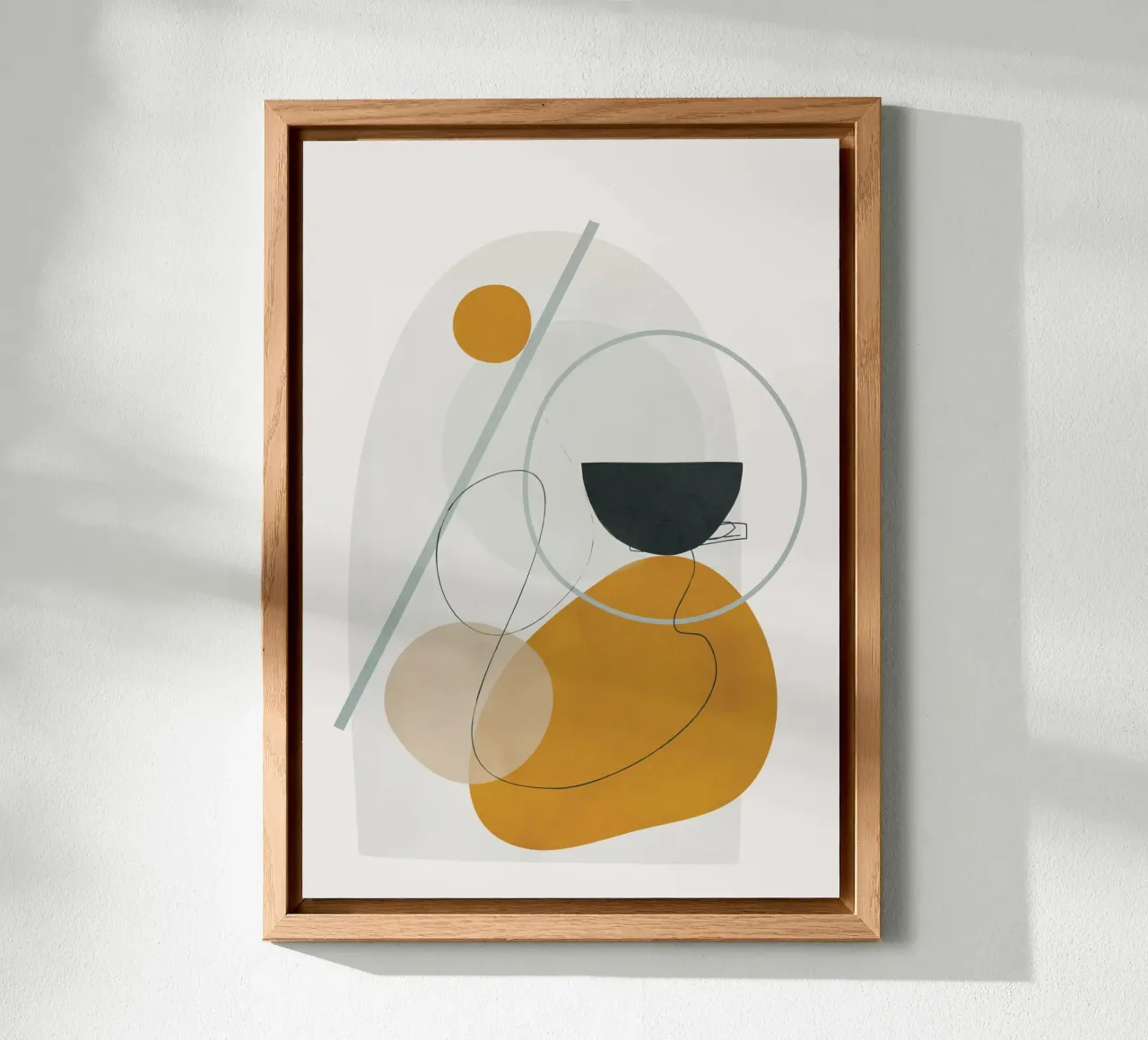 Abstract Shapes No.4 alluminio dibond da cityart
