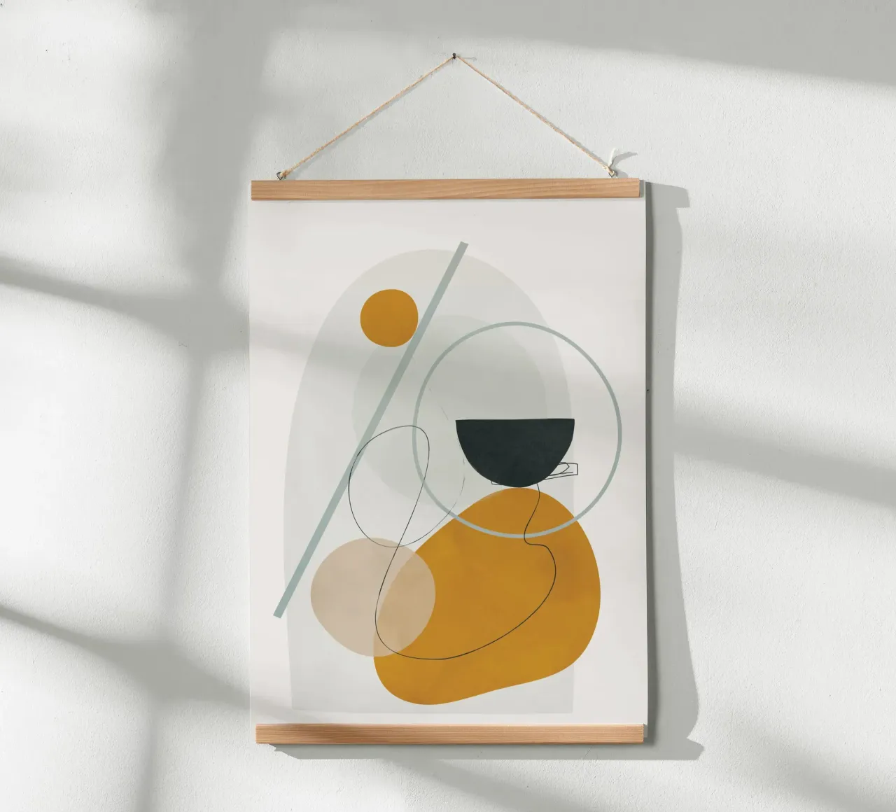 Abstract Shapes No.4 carta hahnemühle da cityart