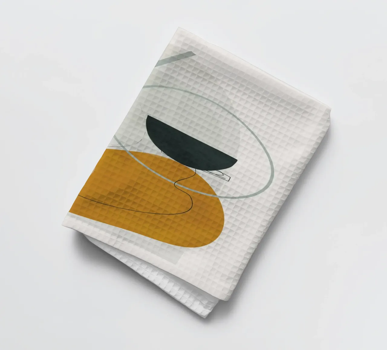 Abstract Shapes No.4 canovaccio da cucina da cityart