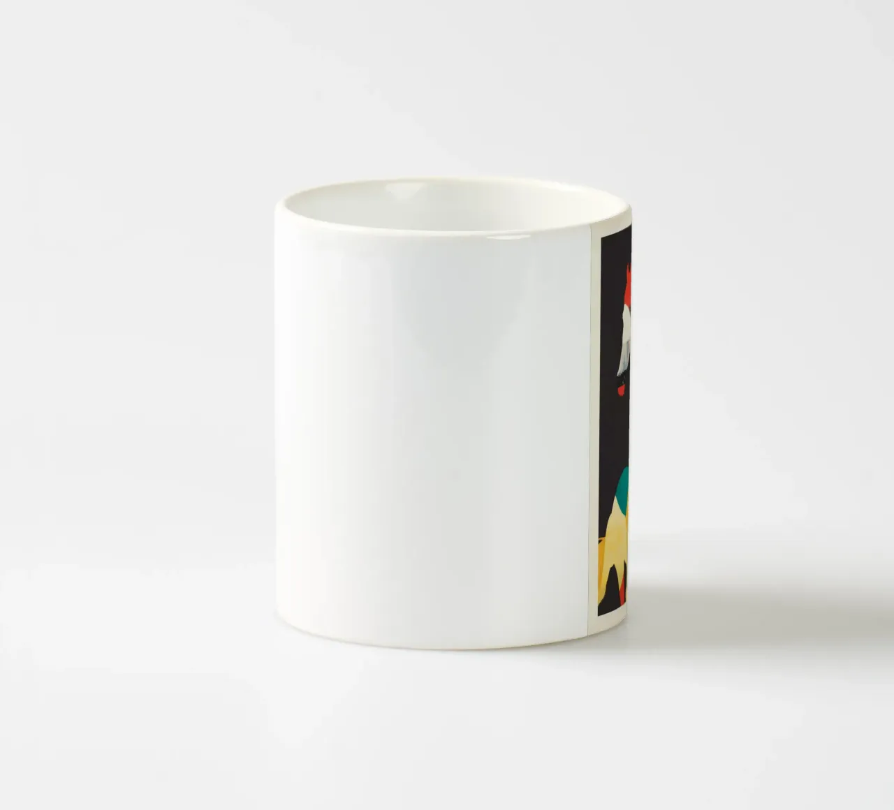 Colorful Abstract Horses 2 tazza in ceramica da cityart