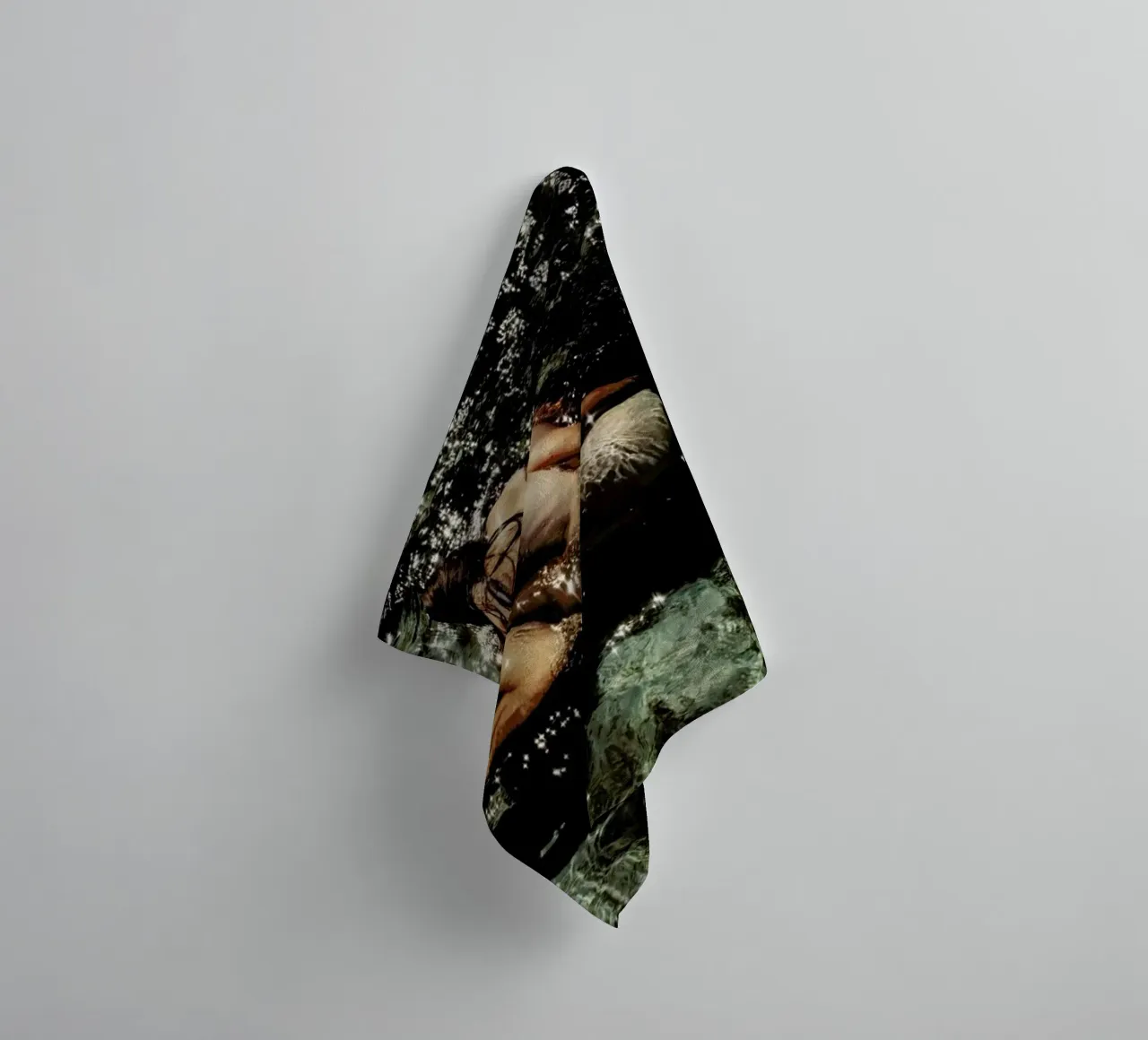 Melancholia 2 asciugamano da bagno da Ana Topoleanu