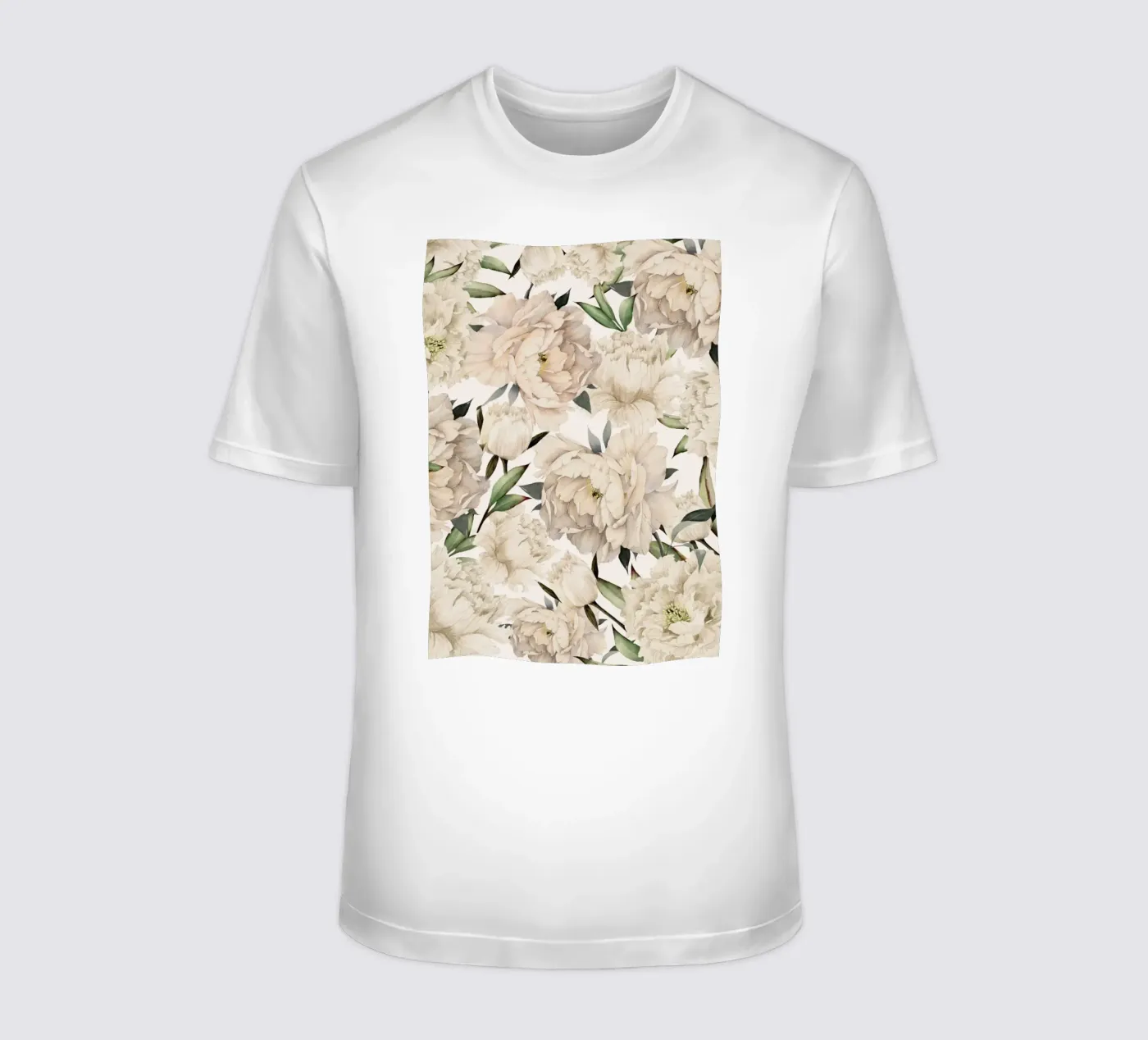 Peonies Pattern t-shirt da Nadjaa