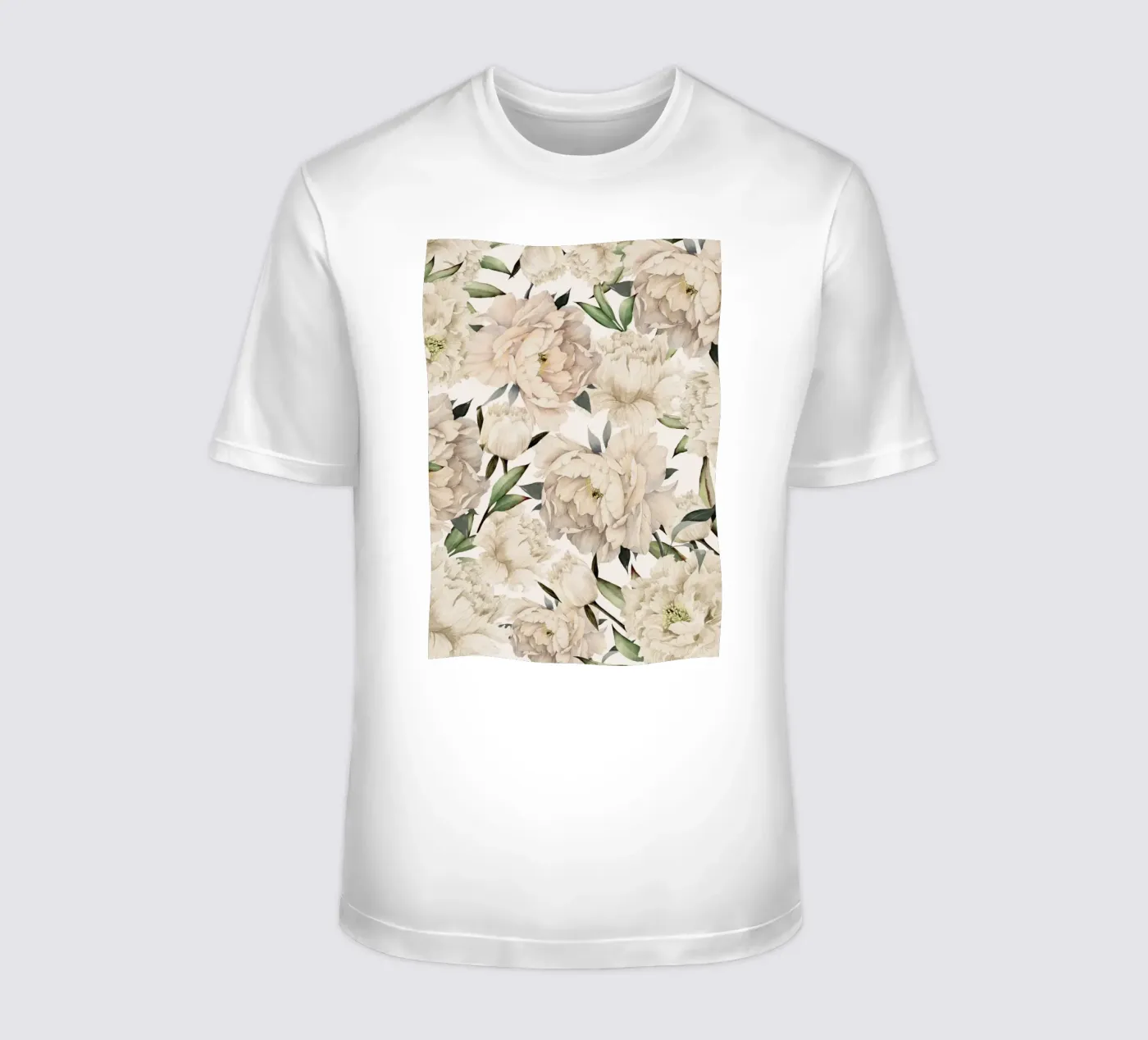 Peonies Pattern t-shirt da Nadjaa