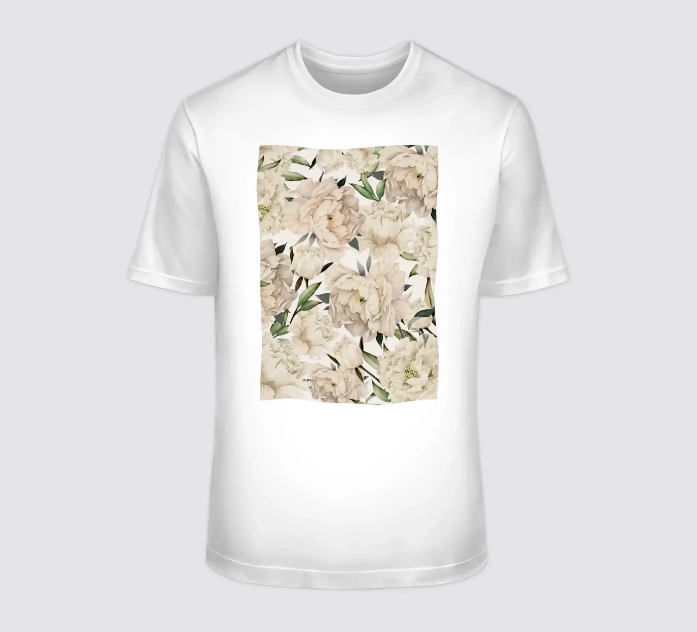 Peonies Pattern t-shirt da Nadjaa