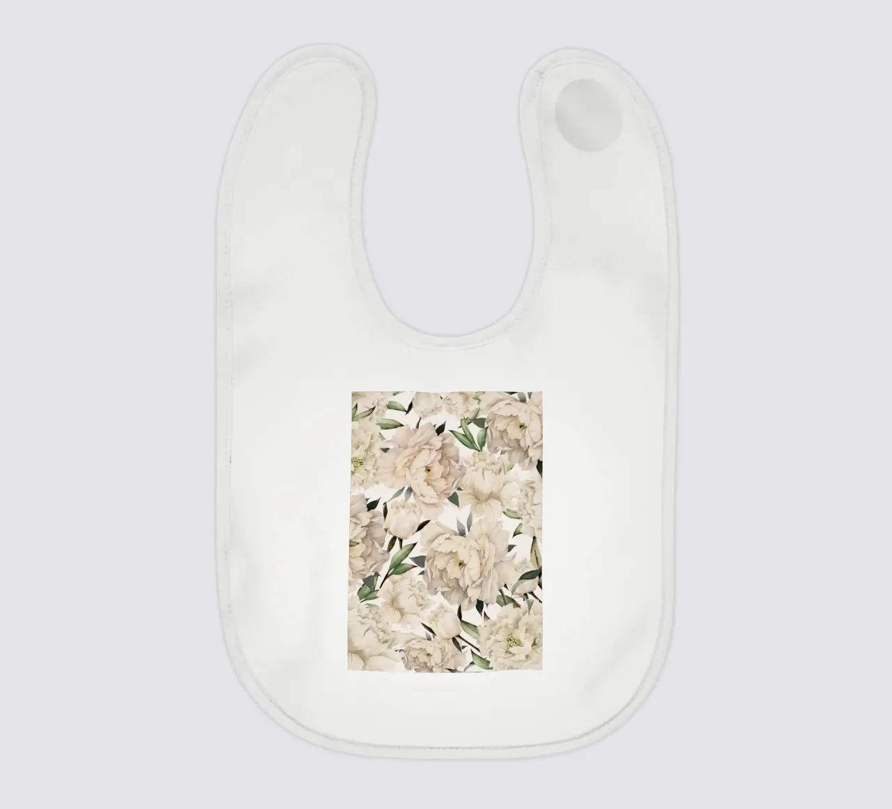 Peonies Pattern bavaglino da Nadjaa