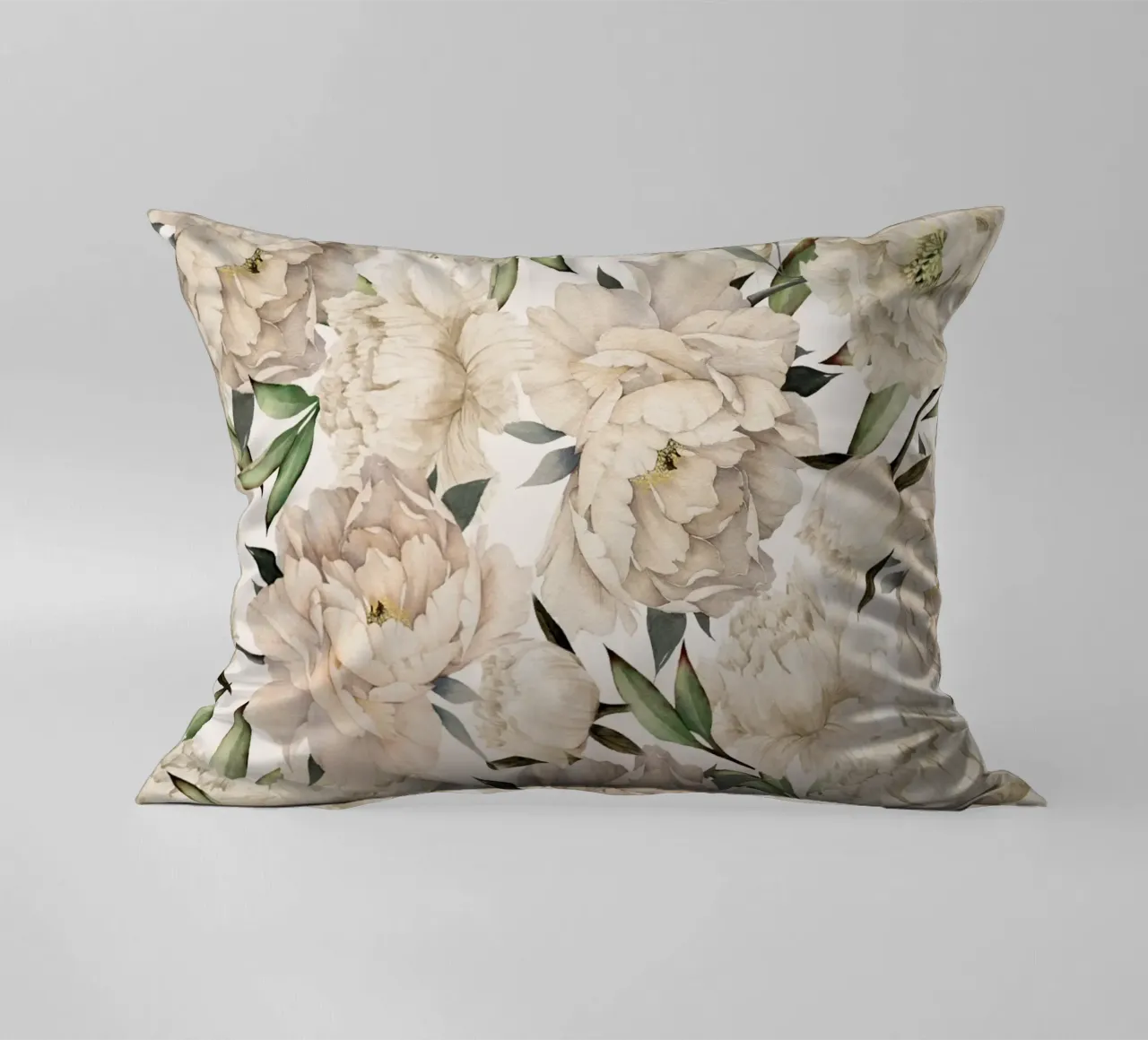 Peonies Pattern cuscino da Nadjaa