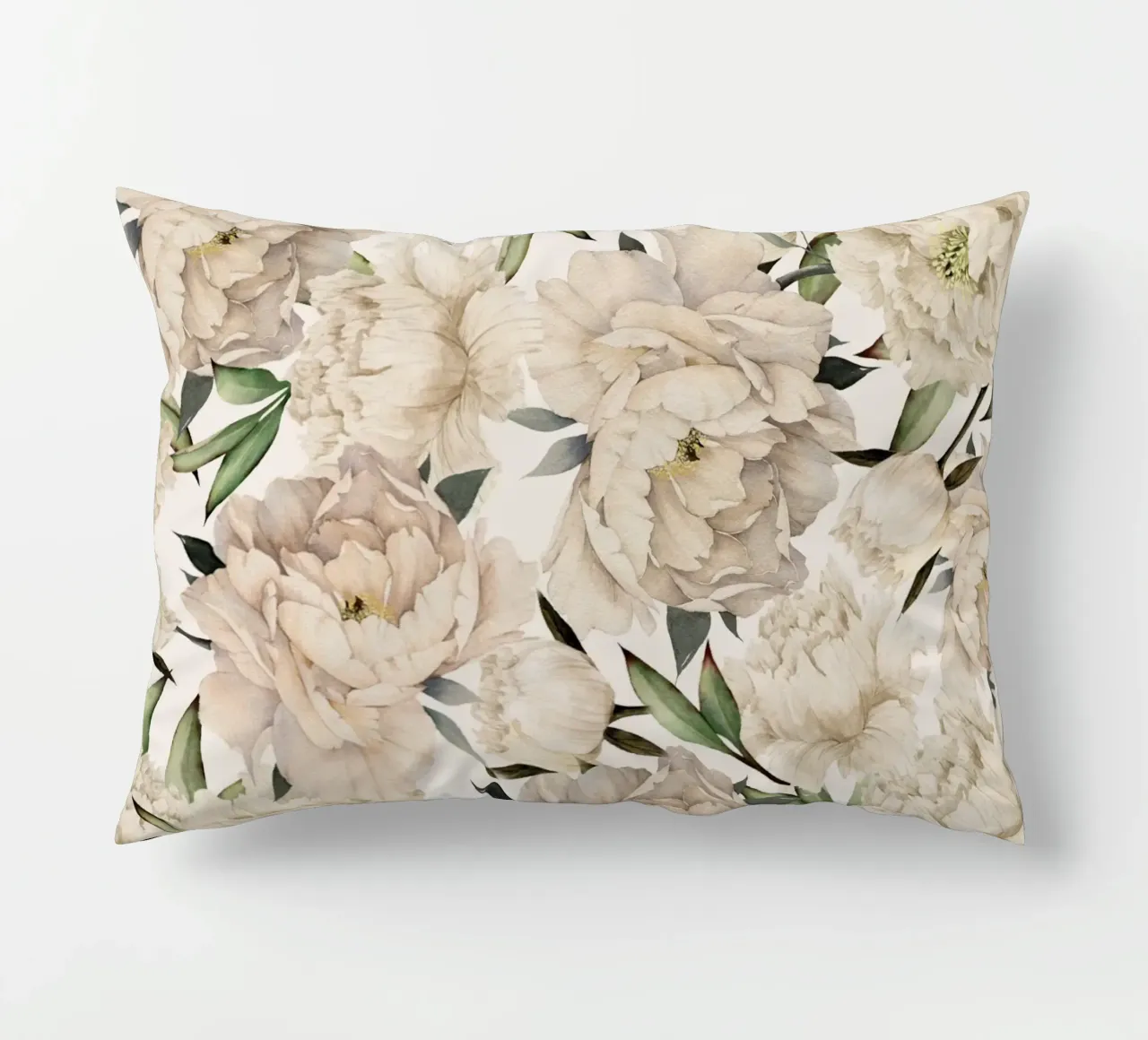 Peonies Pattern cuscino da Nadjaa