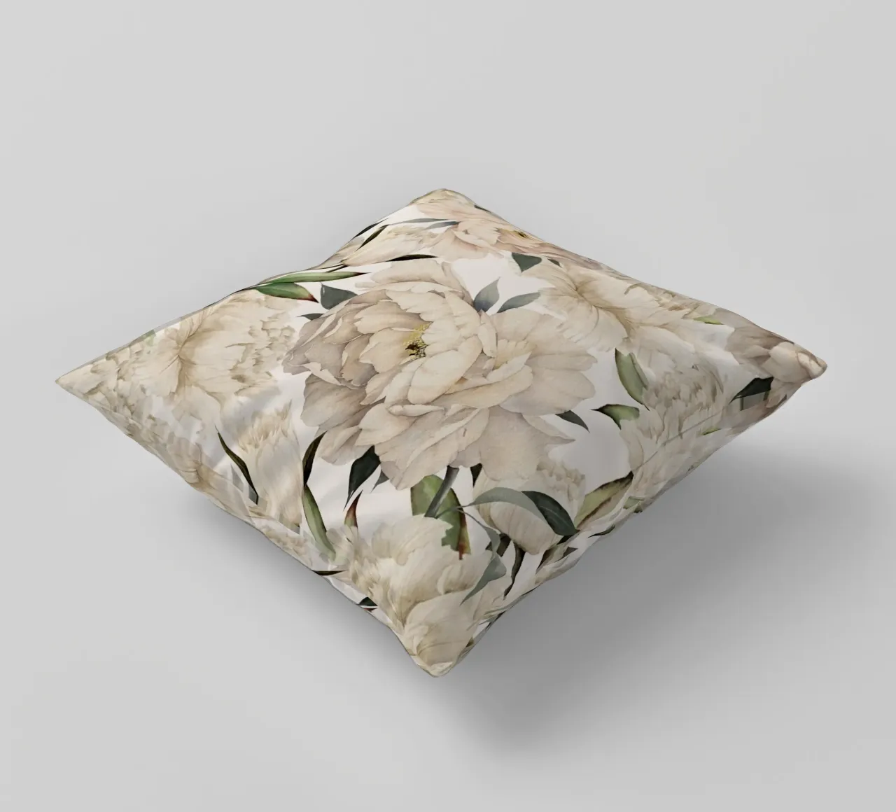 Peonies Pattern cuscino da Nadjaa