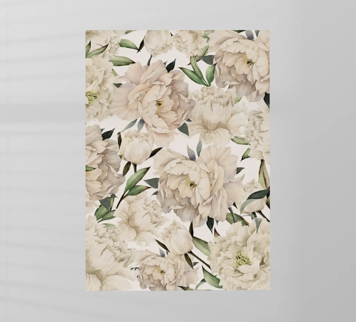 Peonies Pattern pellicola backlit da Nadjaa