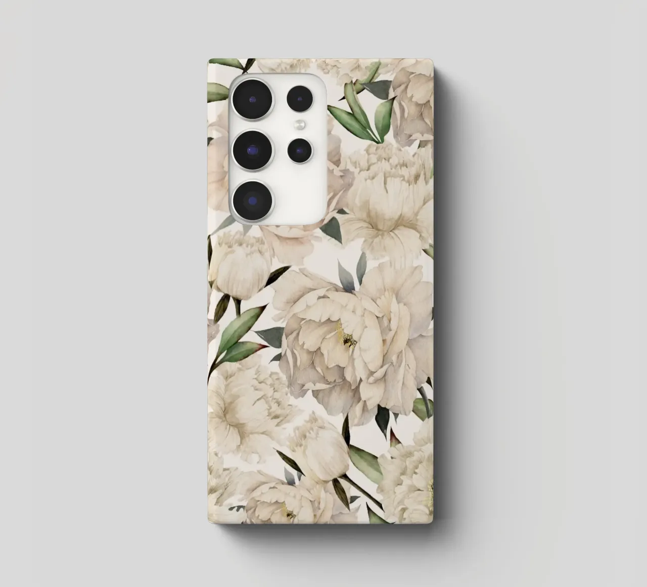 Peonies Pattern cover samsung da Nadjaa