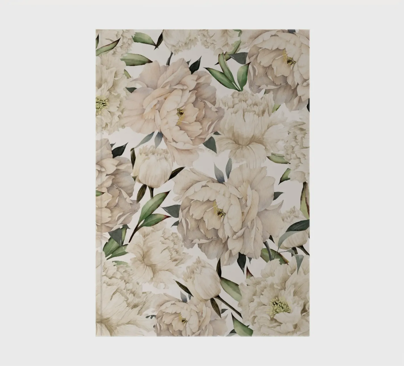 Peonies Pattern carnet de Nadjaa