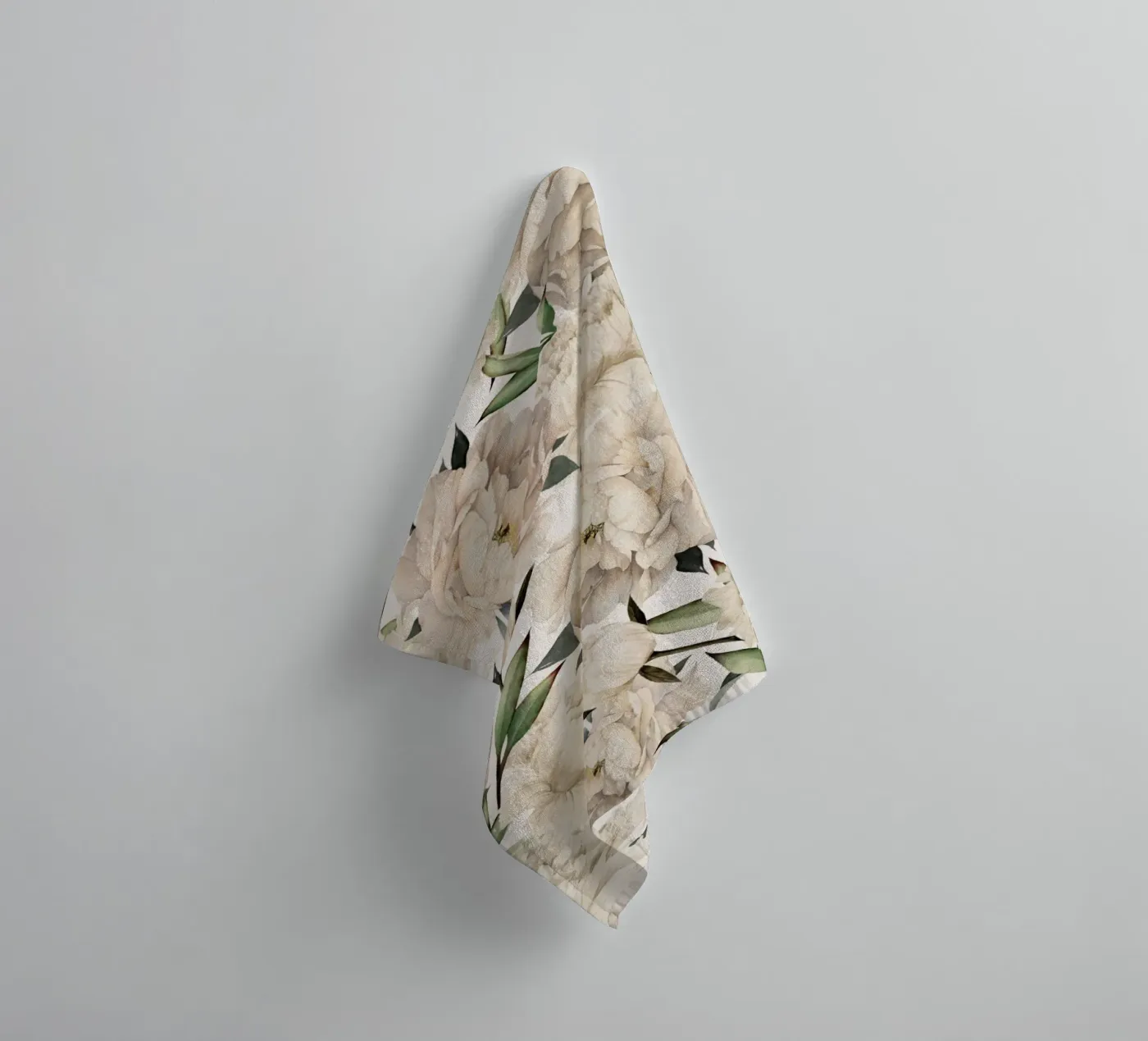 Peonies Pattern Handtuch von Nadjaa