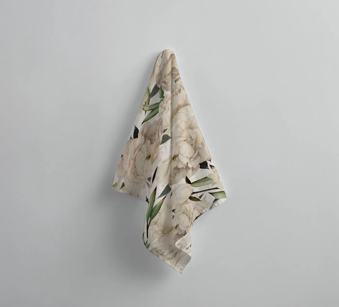 Peonies Pattern Handtuch von Nadjaa