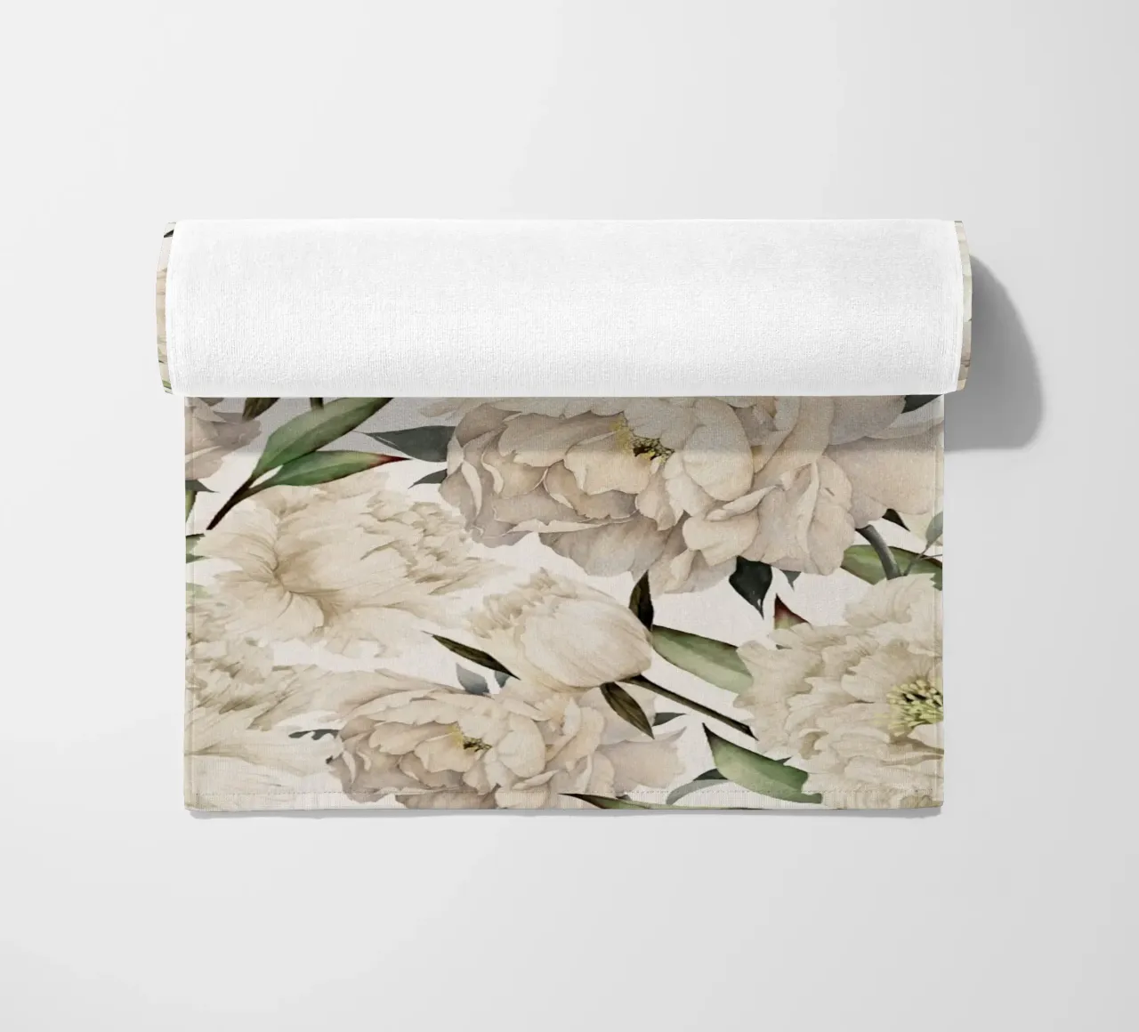 Peonies Pattern telo mare da Nadjaa