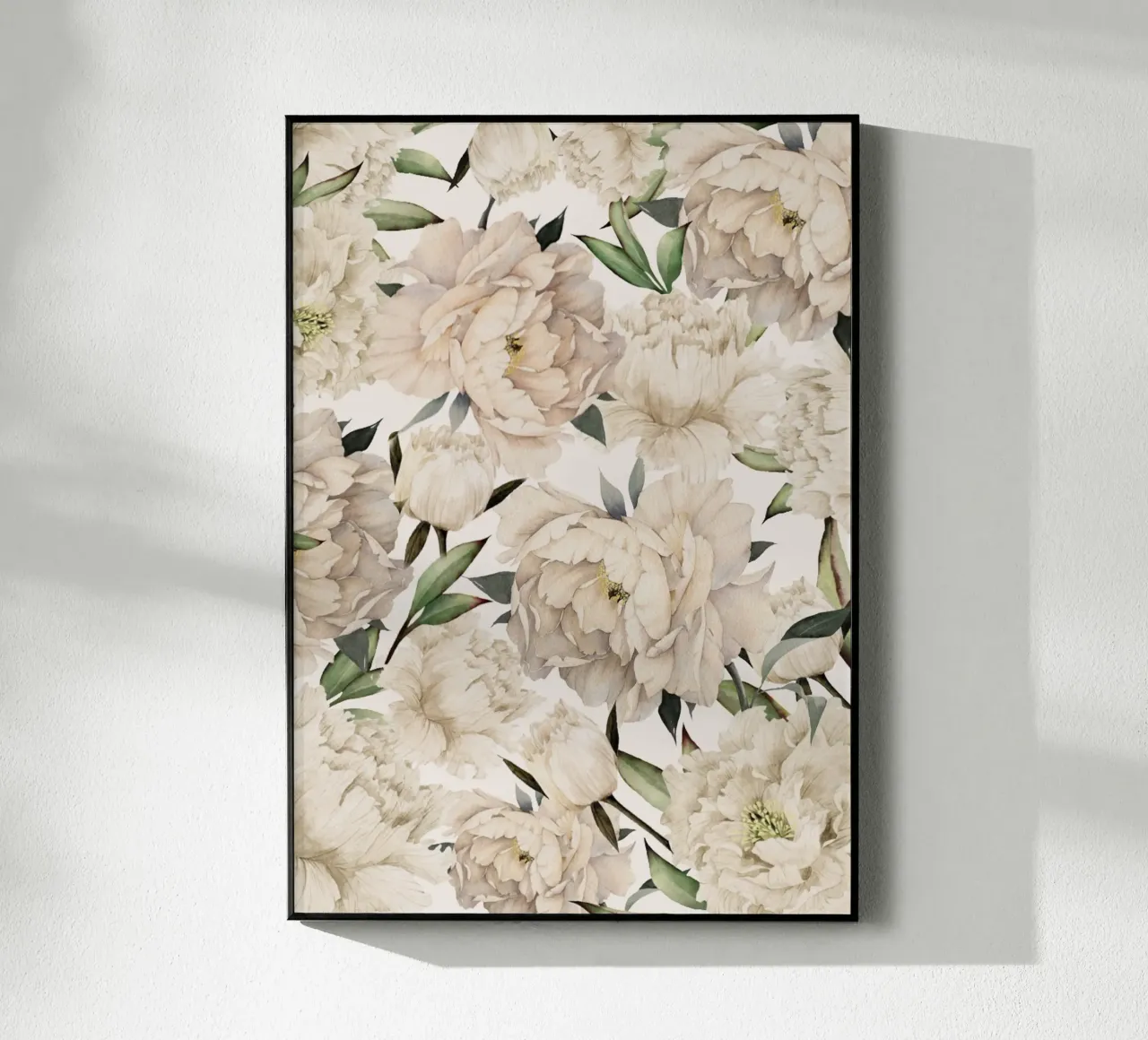 Peonies Pattern plexiglass da Nadjaa