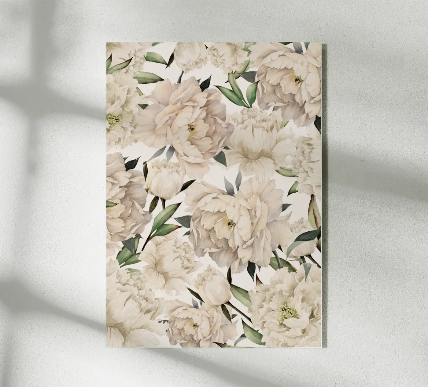 Peonies Pattern plexiglas de Nadjaa