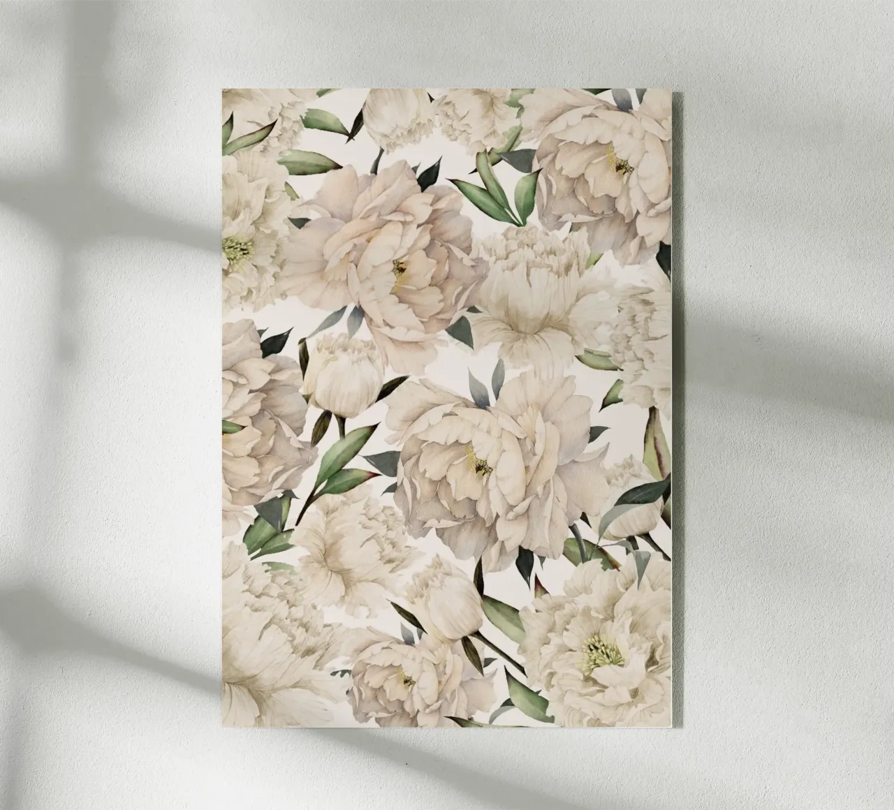 Peonies Pattern plexiglass da Nadjaa