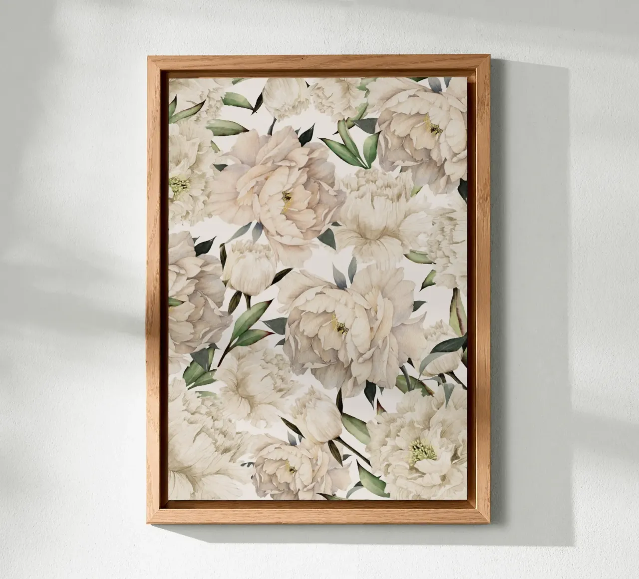 Peonies Pattern pannello forex da Nadjaa