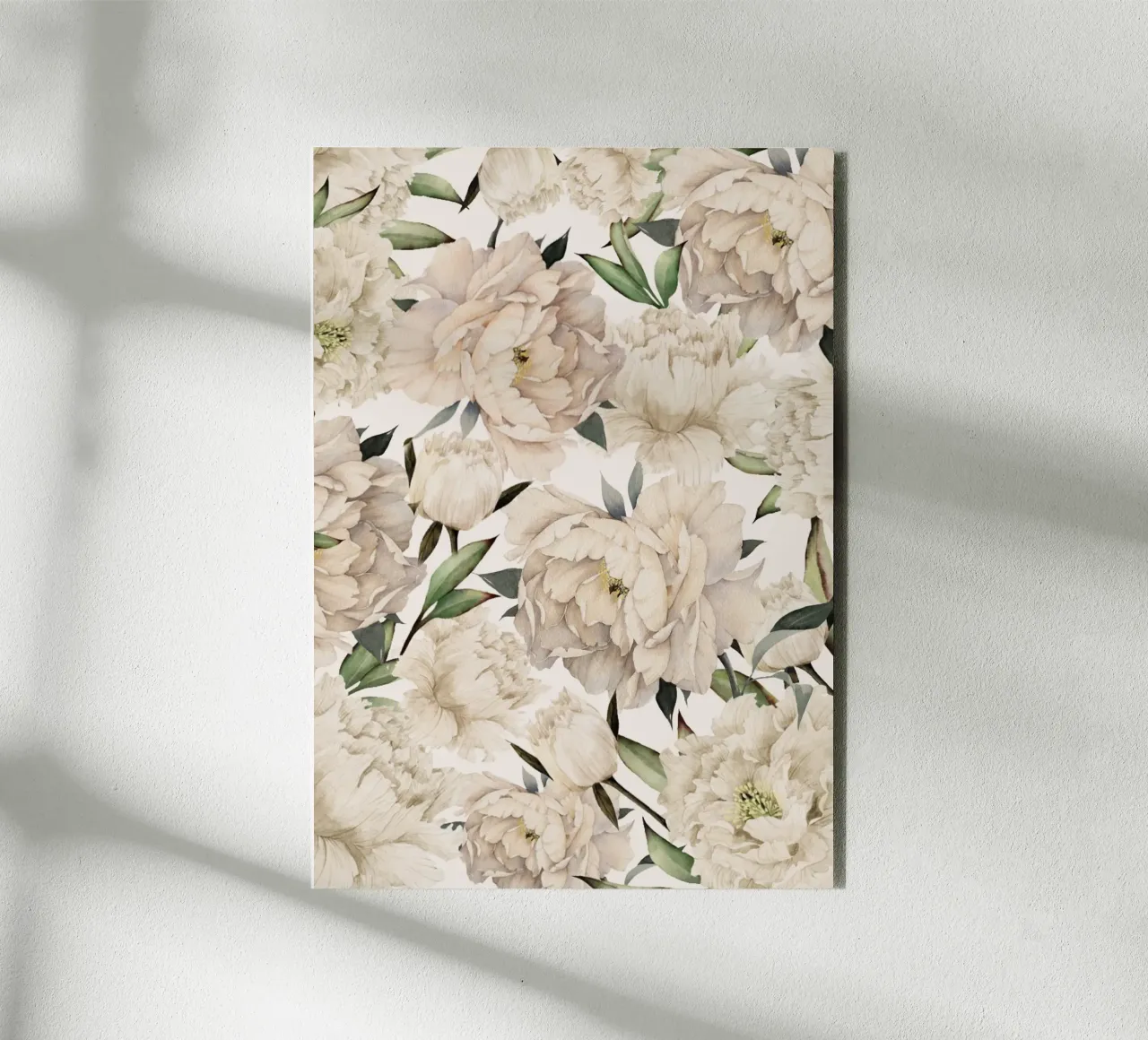 Peonies Pattern pannello forex da Nadjaa