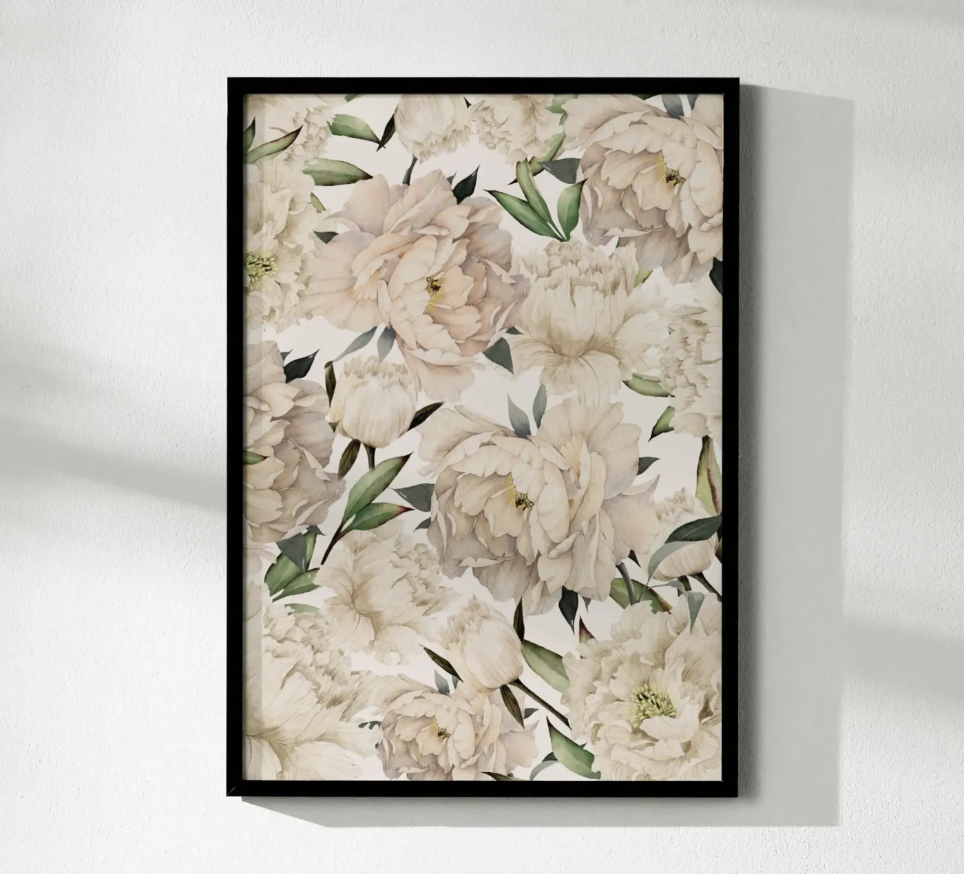 Peonies Pattern poster de Nadjaa