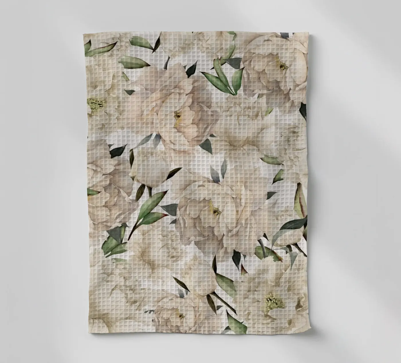 Peonies Pattern theedoek van Nadjaa