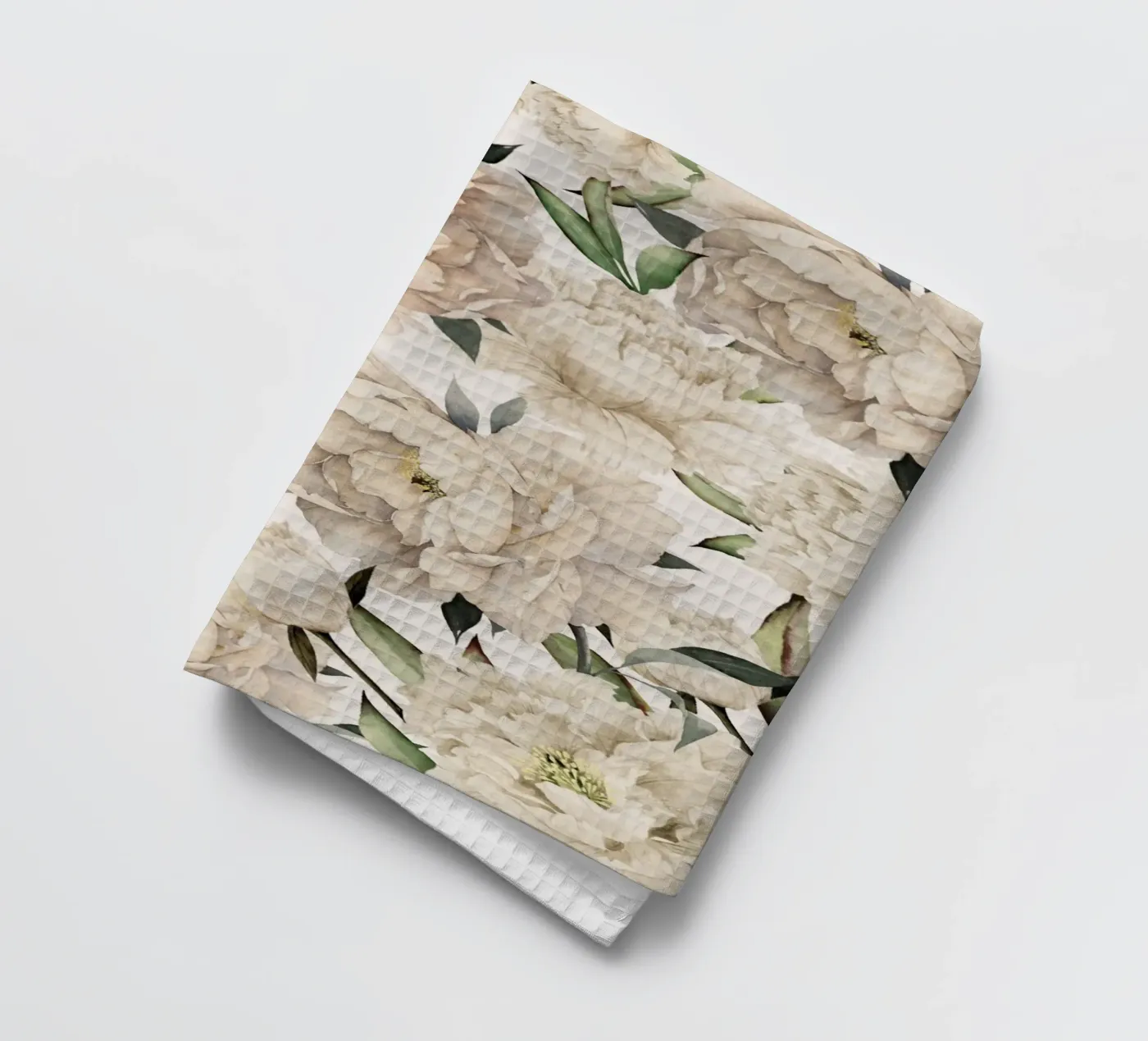 Peonies Pattern theedoek van Nadjaa